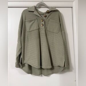 American Eagle Sage Green Sweater